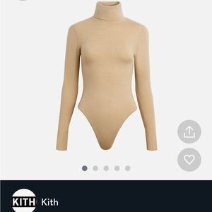 Kith Knit Nylan Bodysuit - Birch XS